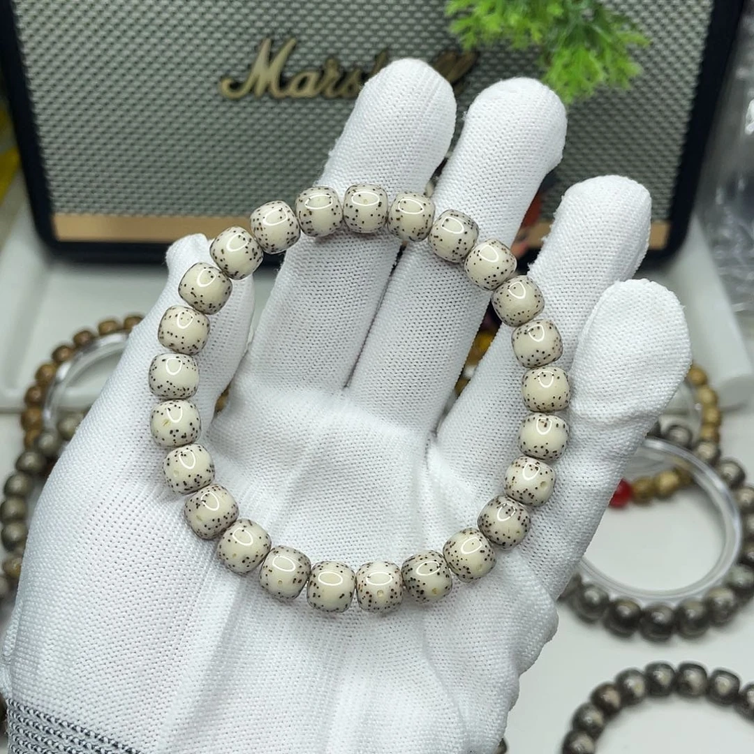 星月菩提手串9mm 白冰通体