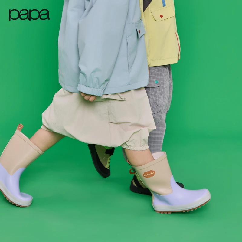 【商场同款】papa爬爬春季儿童裙子女童半身裙户外花苞裙