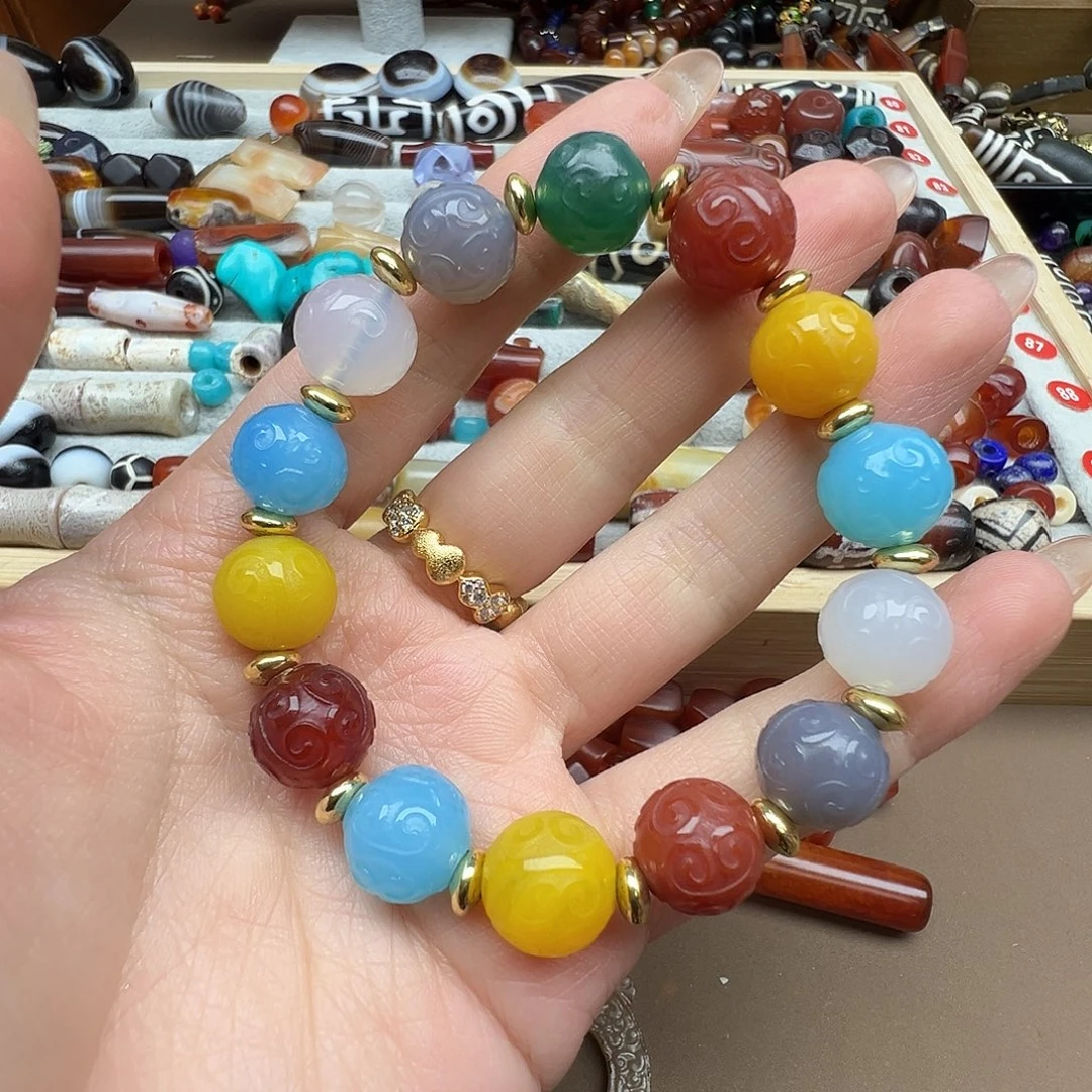 玛瑙/玉髓未镶嵌珠宝半成品