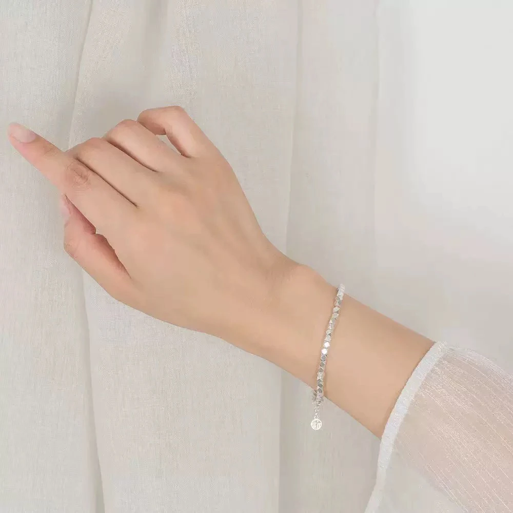 足银手镯 足银尾货999.9手镯手链（圈口不可选）