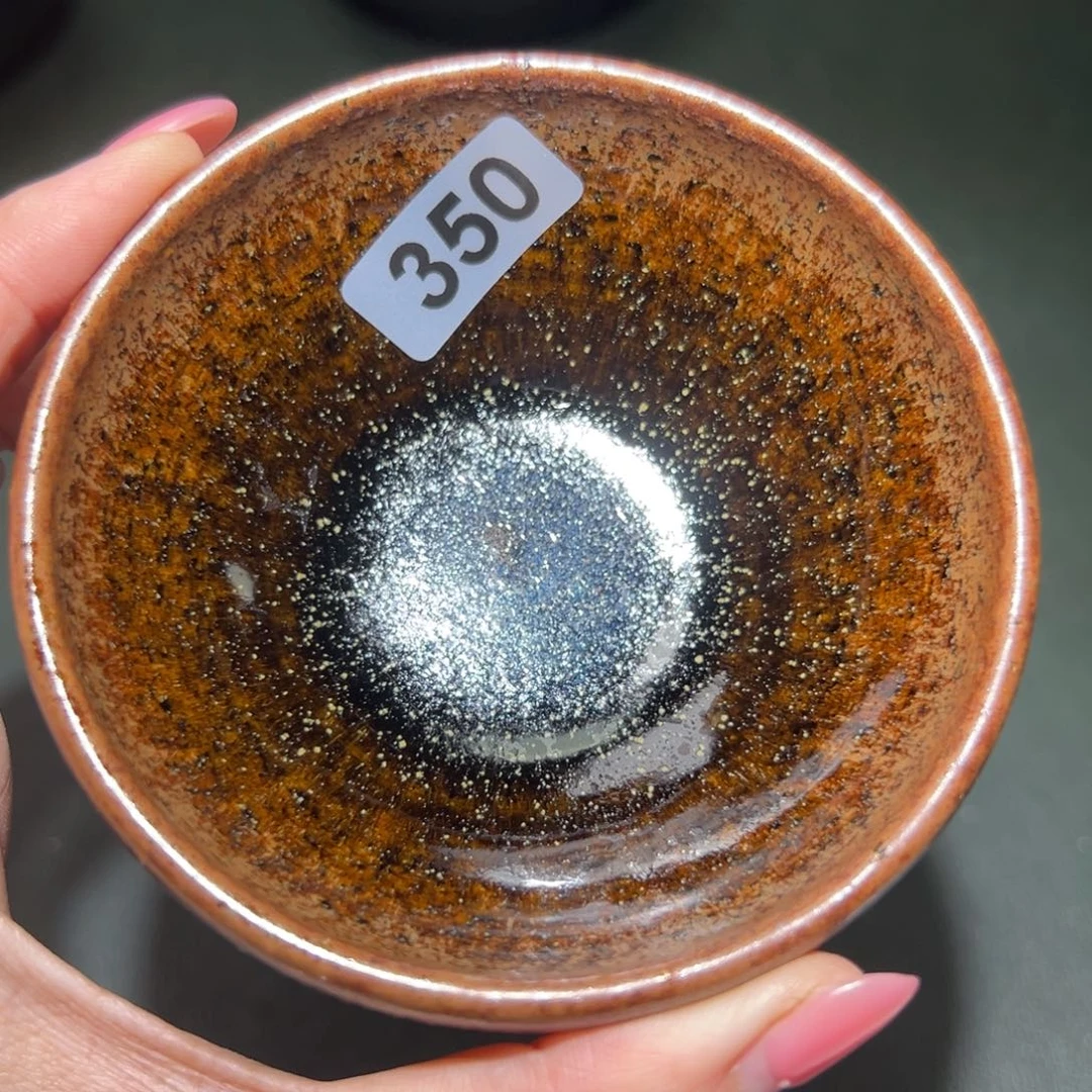 @***朝茶盏全手工原矿原釉建盏