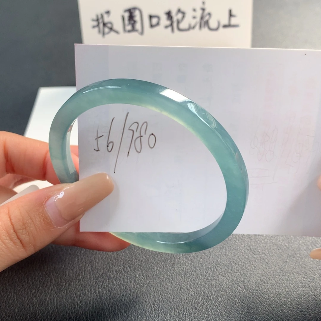 翡翠未镶嵌手镯天然翡翠