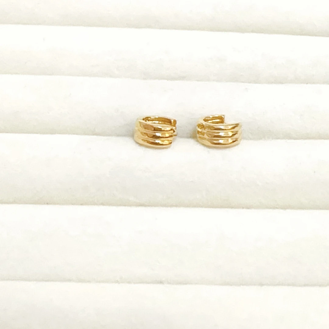 钛钢耳饰 【新款宝藏文创】精致三生三世可戴耳骨小耳扣 轻奢百搭