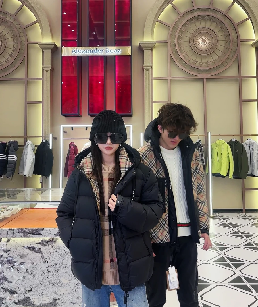 【KK】2025 冬季上新重磅设计可双面穿情侣外套W5009