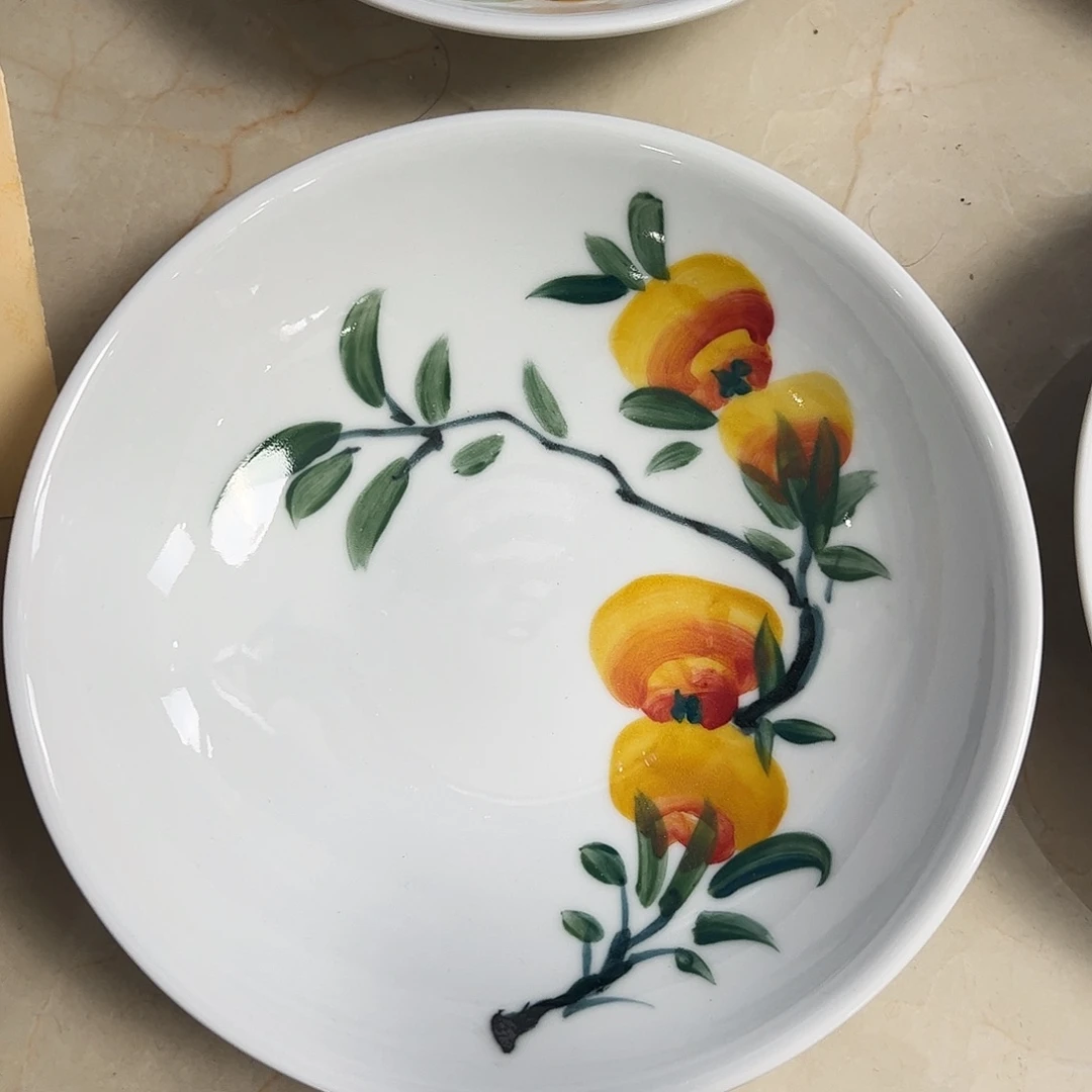 瓷片景德镇陶瓷手工手绘制作