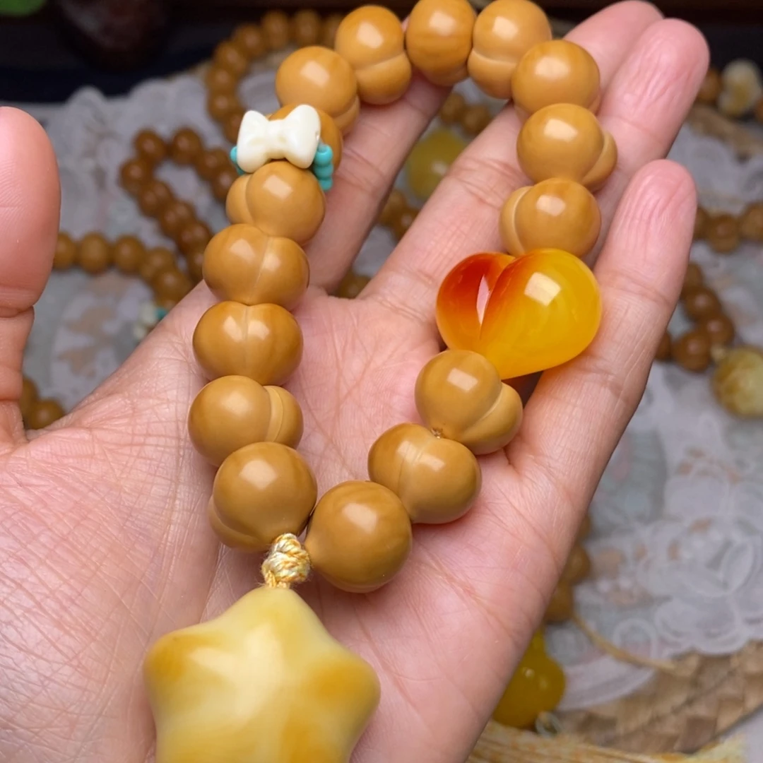 吊坠猴头核桃屁桃15加