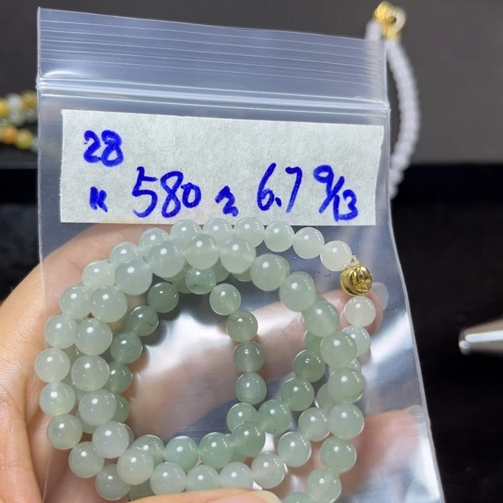 未镶嵌定制翡翠项链