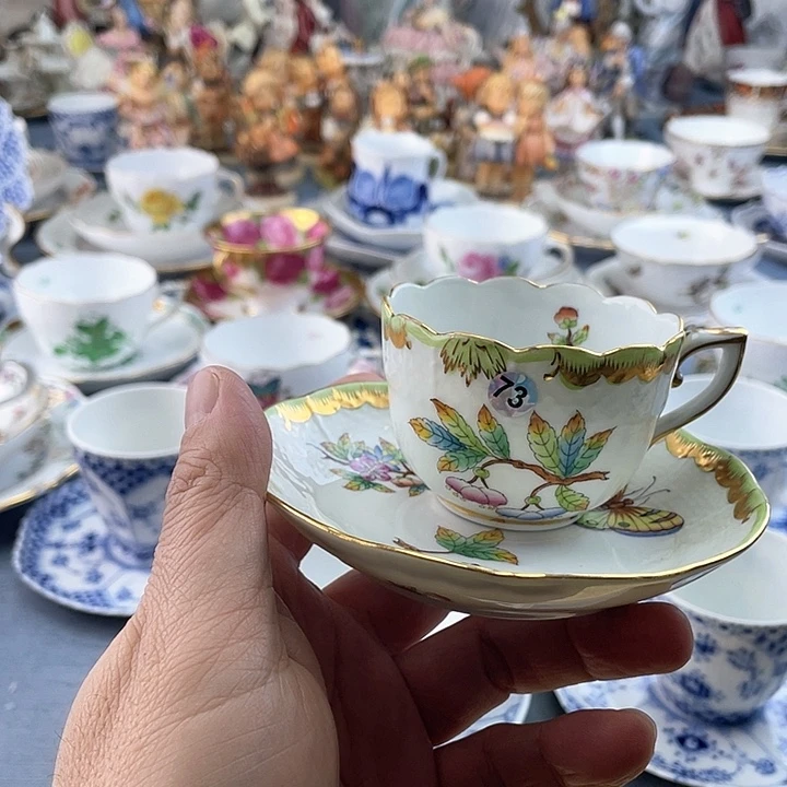 海外中古欧瓷小房子