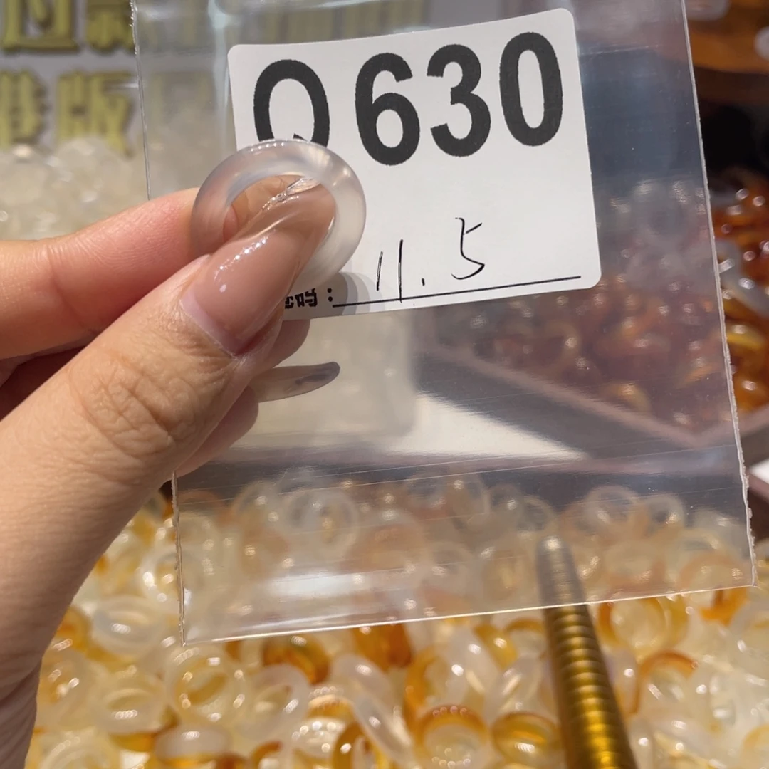 未镶嵌戒指玛瑙/玉髓630