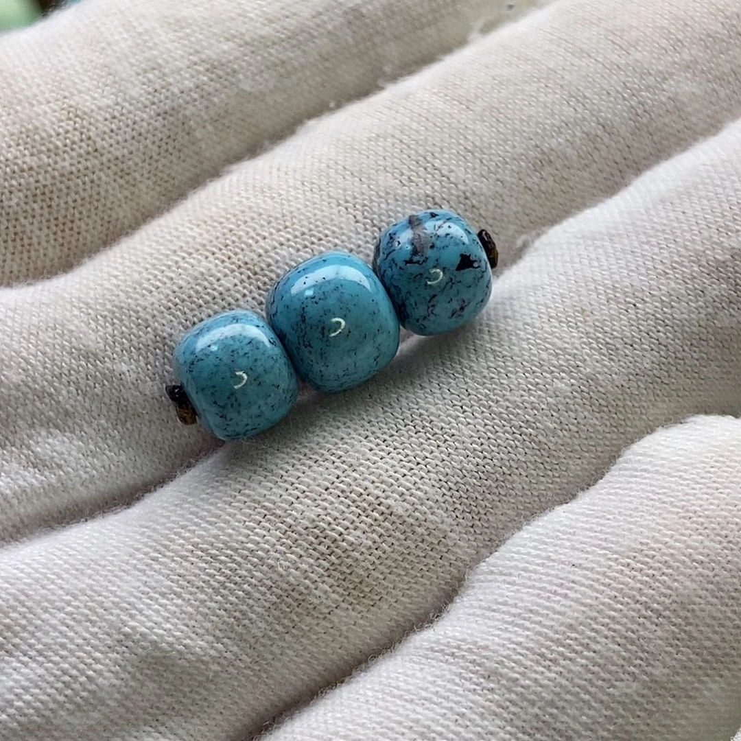 绿松石未镶嵌原矿绿松石系列卡8-9-8