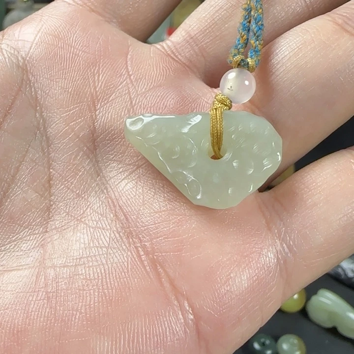 和田玉未镶嵌挂件福利