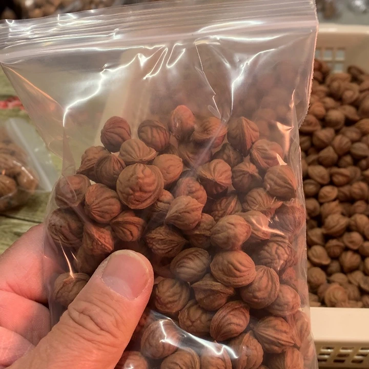 桃核吊坠糖*丶野生精品小核桃散籽