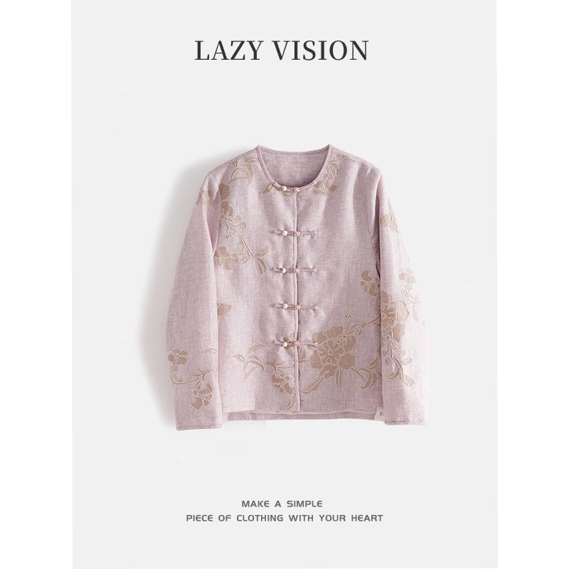 LAZYVISION女士外套ZMD-27049/衣长61/卡码拍大@