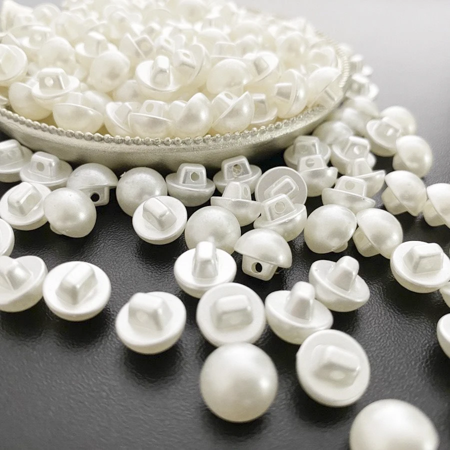 珍珠纽扣衬衫衬衣开衫毛衣针织衫女小香风高档蘑菇扣装饰上衣扣子