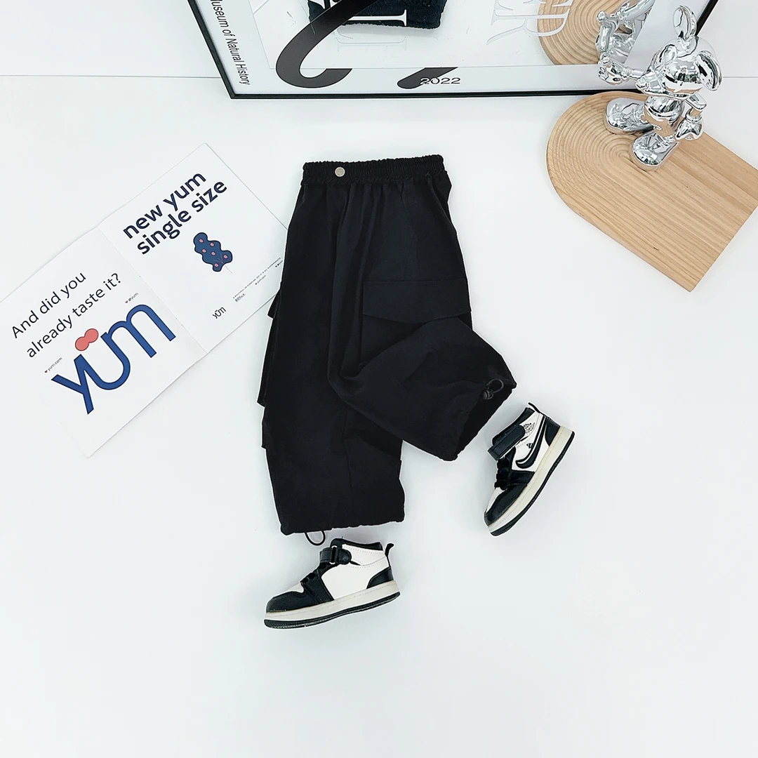 男童裤子薄款休闲裤工装防蚊长裤儿童洋气潮BDX25229悠悠童话童装