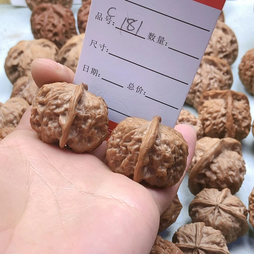把件桃核181号全品蛤蟆眼36尺