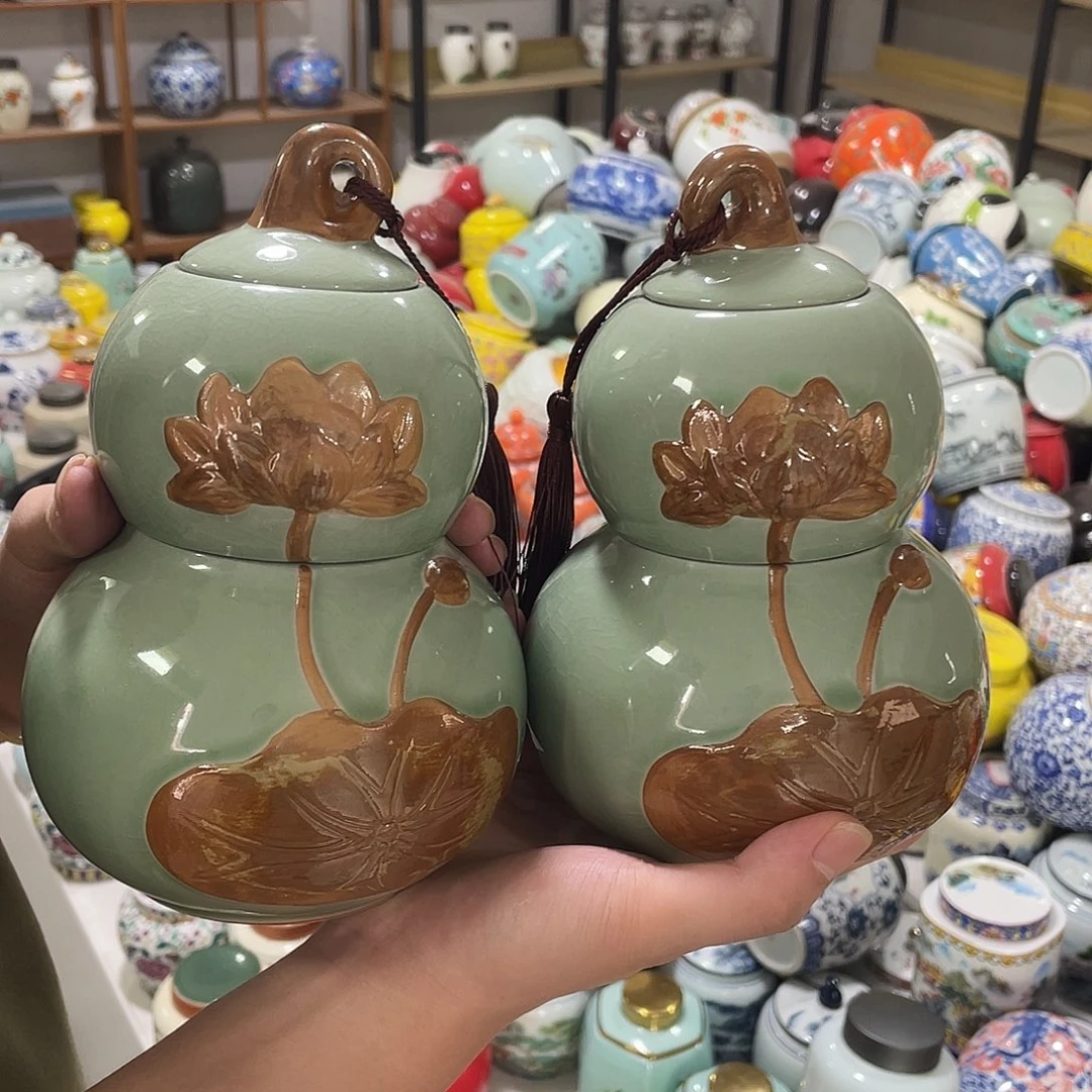 陶瓷罐茶叶罐密封罐