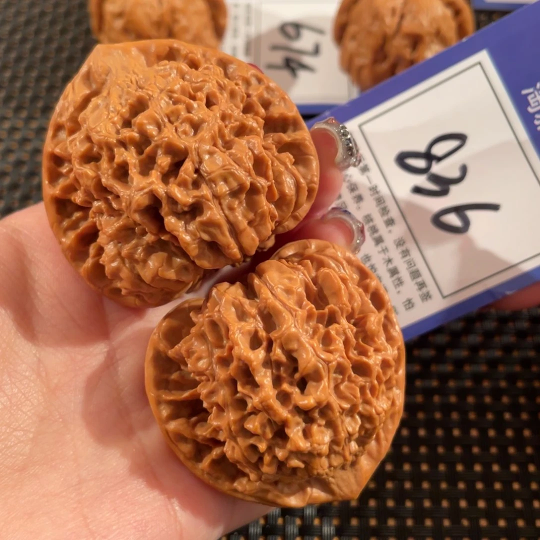 文玩核桃把件836号47尺官帽