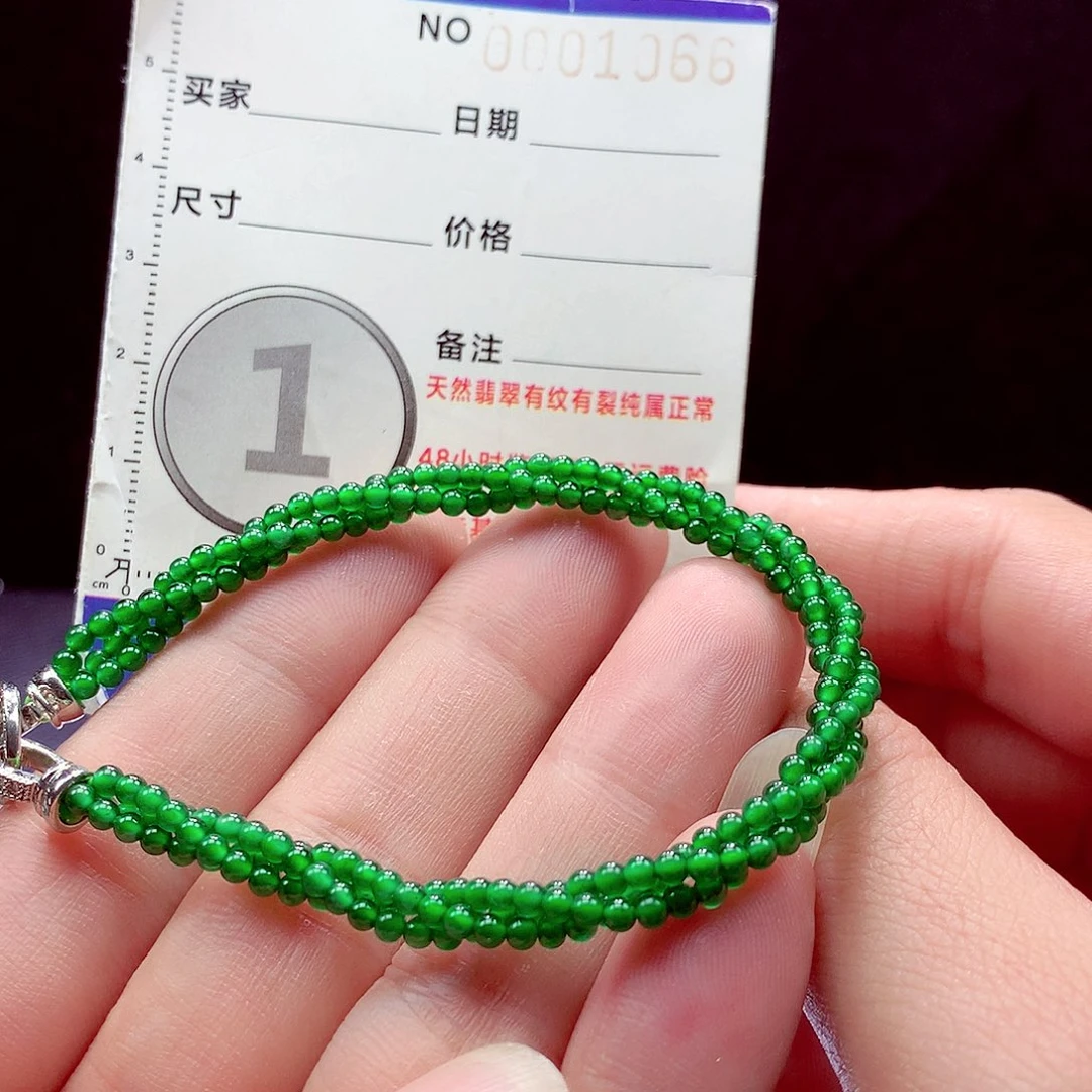 未镶嵌手链翡翠手链