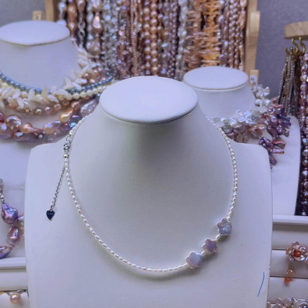 淡水珍珠手绳合金