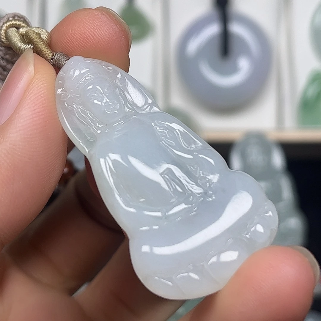 翡翠未镶嵌颈饰缅甸天然翡翠