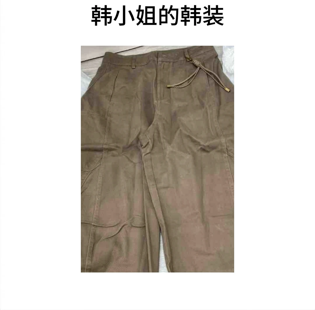 韩小姐韩国东大门弯刀牛仔布裤08251