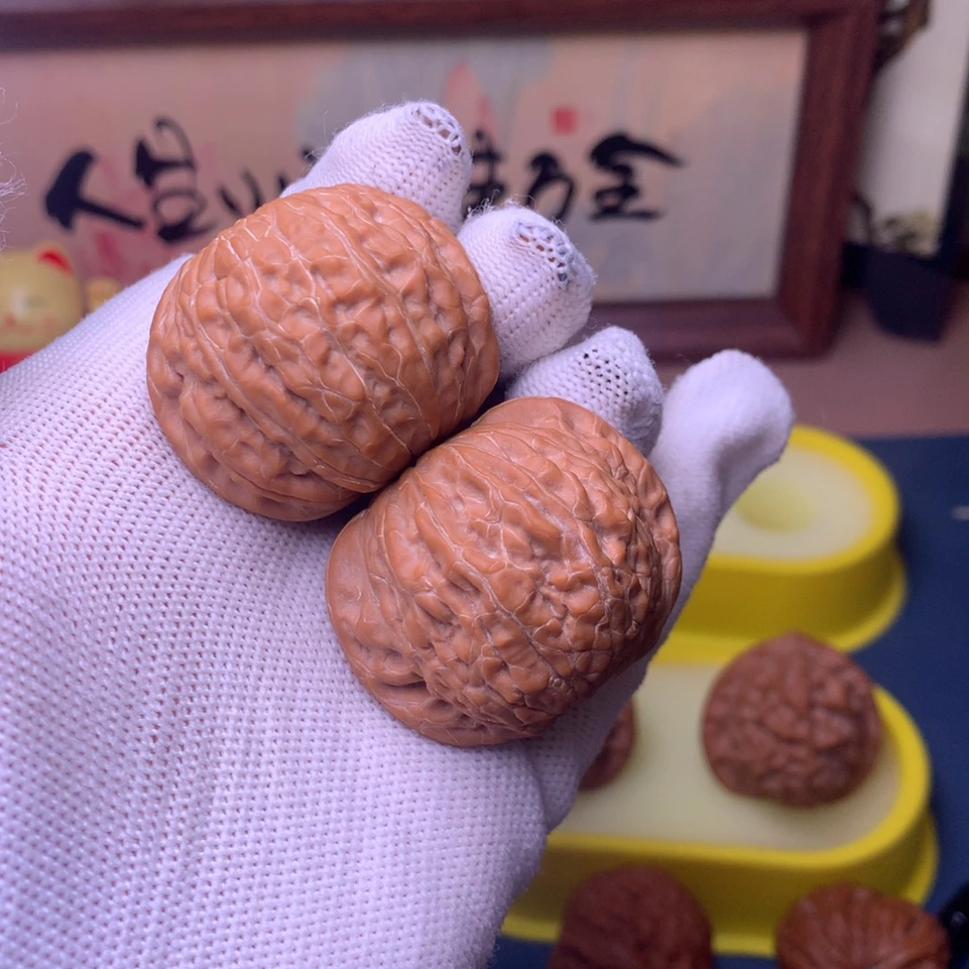 手***云把件文玩核桃39铁锤