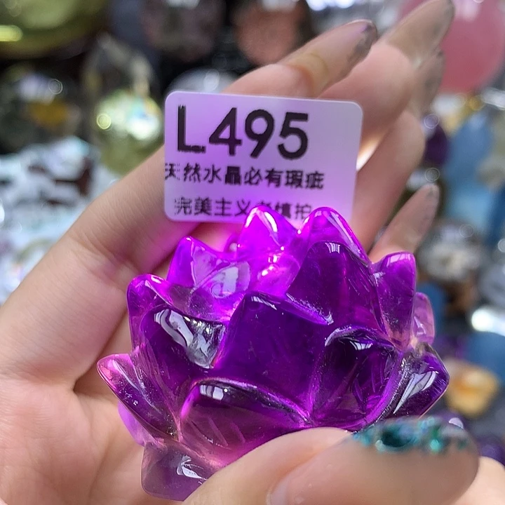 水晶珠宝半成品未镶嵌摆件