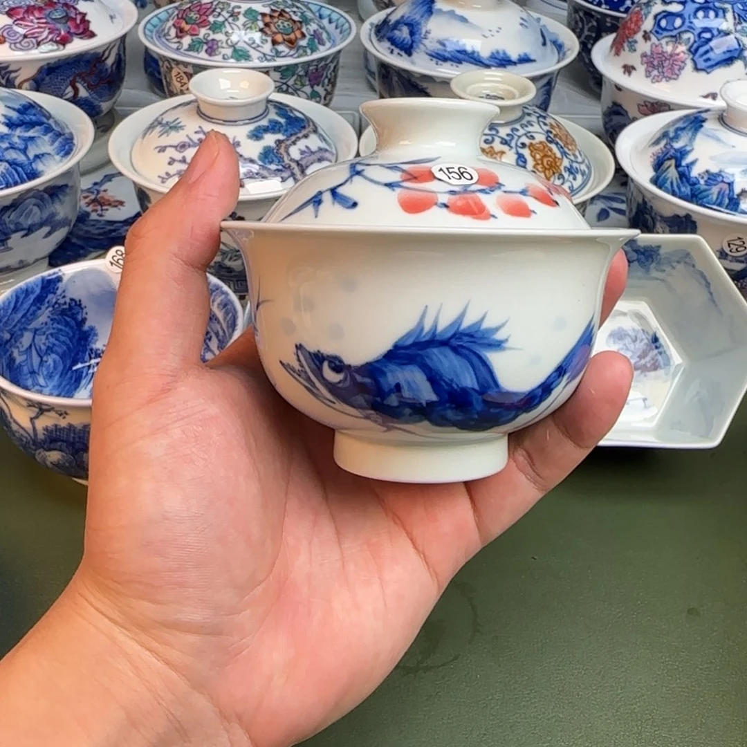 陶彦祖纯手工手绘茶具156
