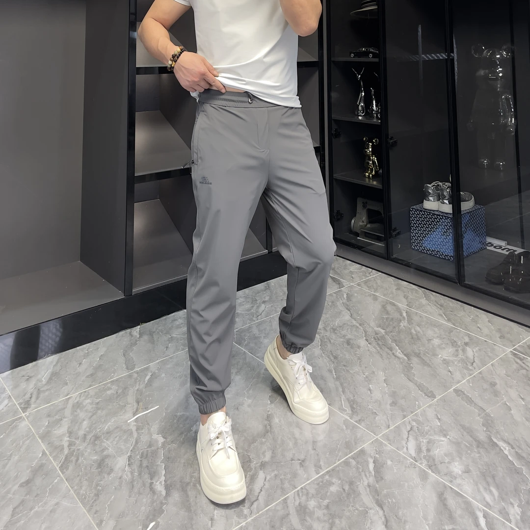 2025男士春夏季户外小脚裤休闲裤速干干休闲裤修身066