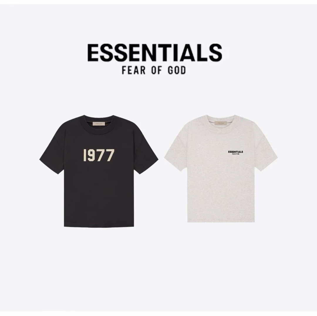 【拍一发二】1977数字短袖男女同款宽松美潮男女同款情侣短袖