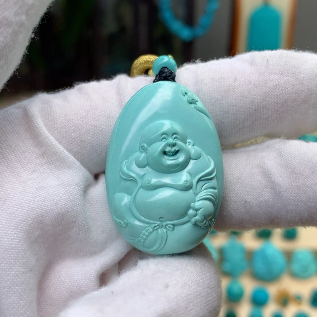 绿松石珠宝半成品未镶嵌