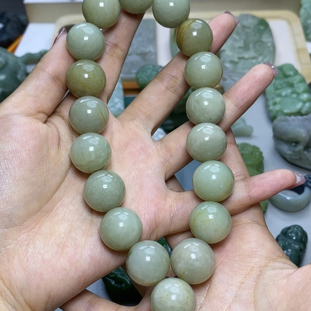 【闪购商品】和田玉和田玉未镶嵌镜**月