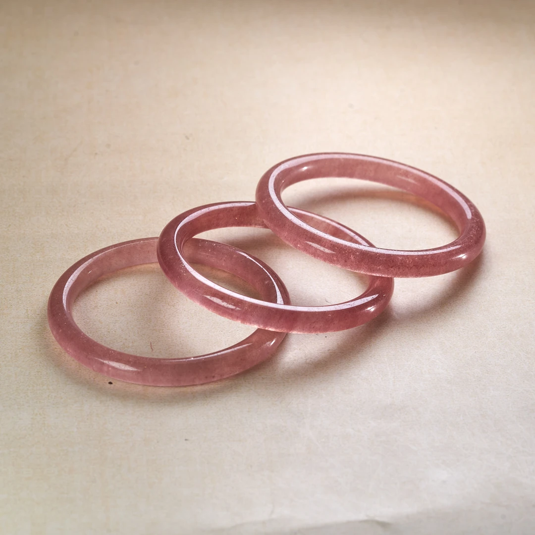 刘思懿天然水晶手镯多样性发一件@2501190027