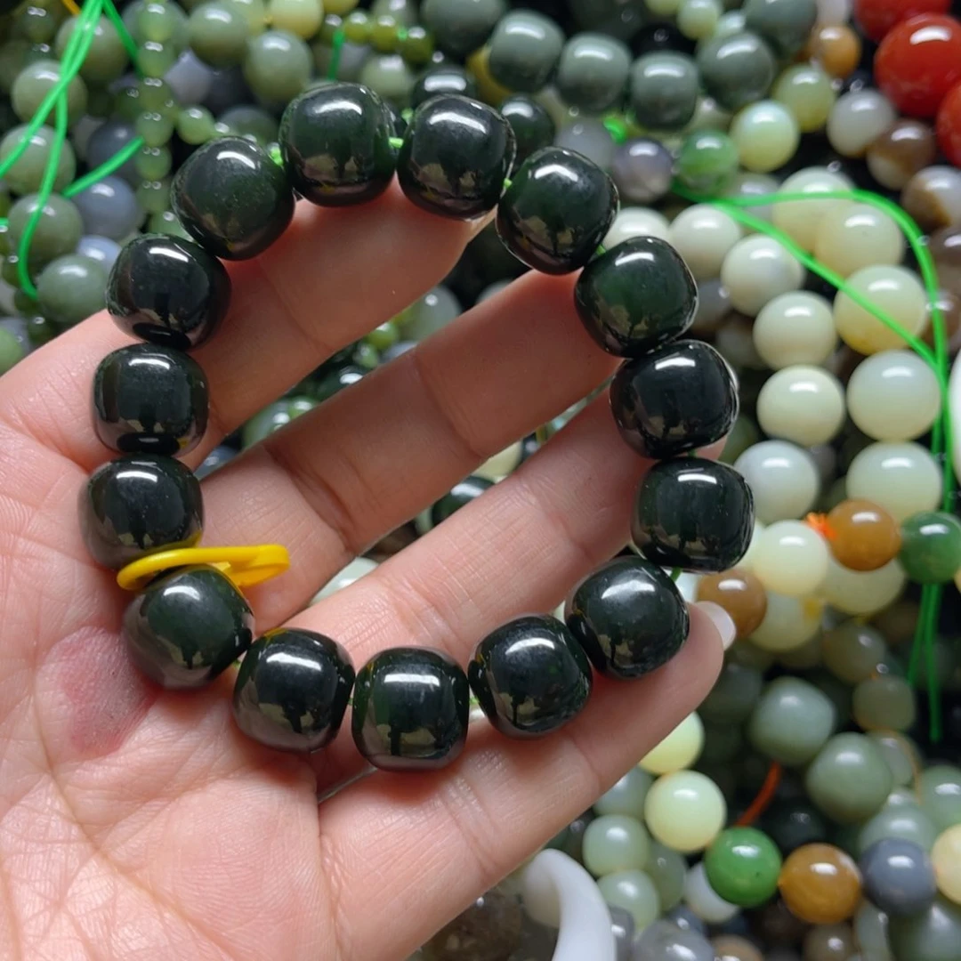 和田玉手链未镶嵌