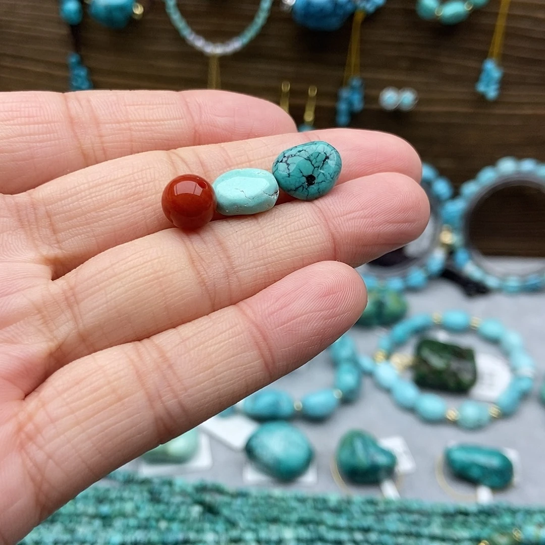 L***h南红玛瑙未镶嵌豆子