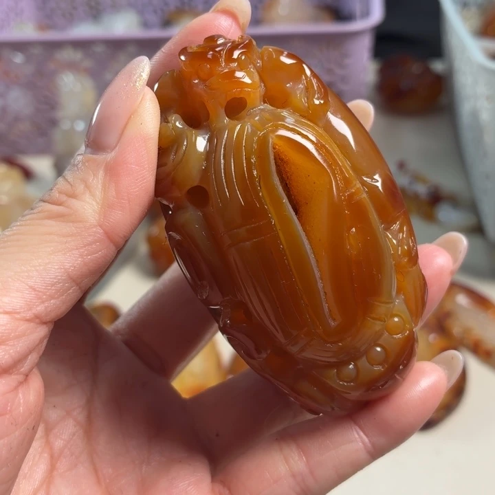 玛瑙/玉髓未镶嵌吊坠(不含链)