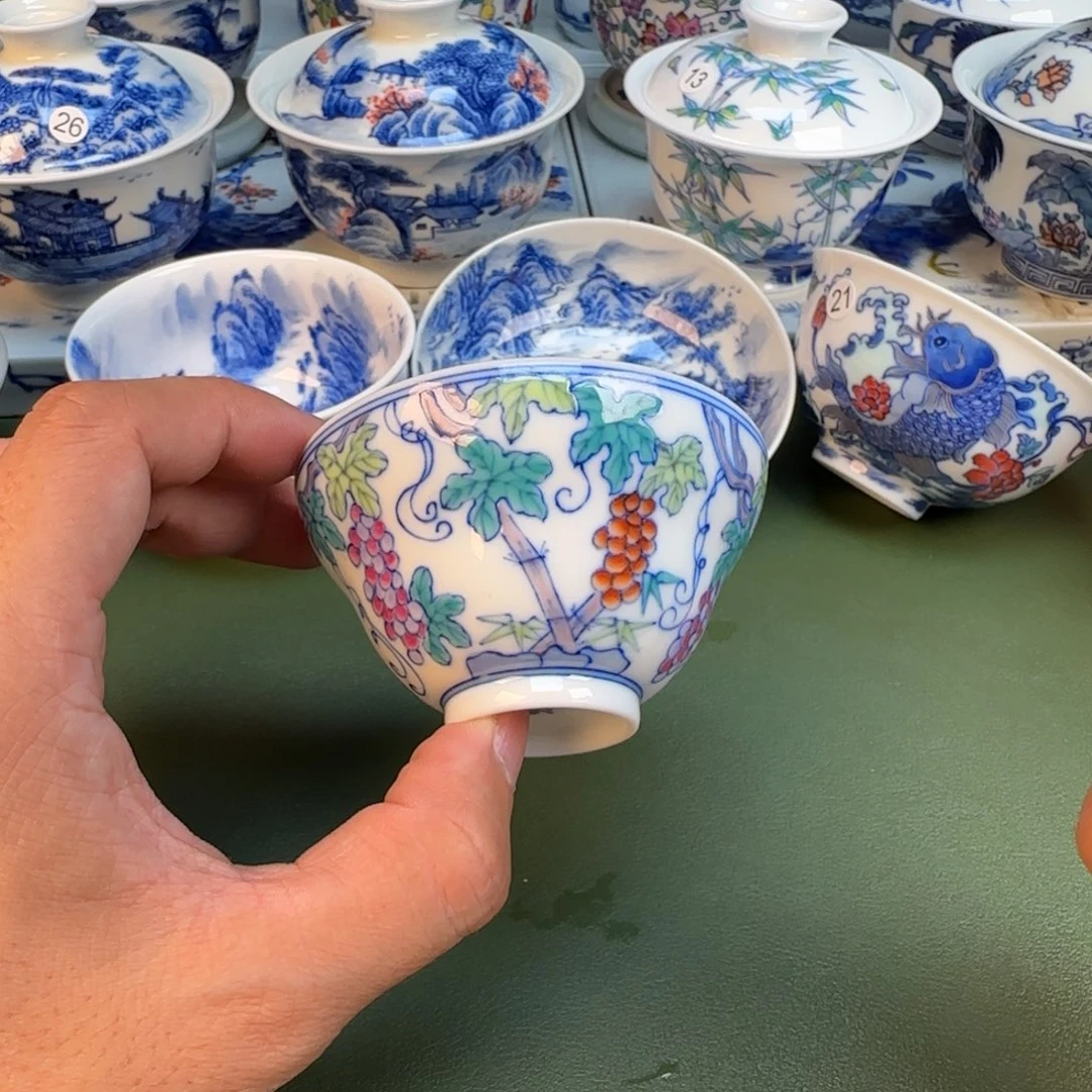 纯手工纯手绘茶具37