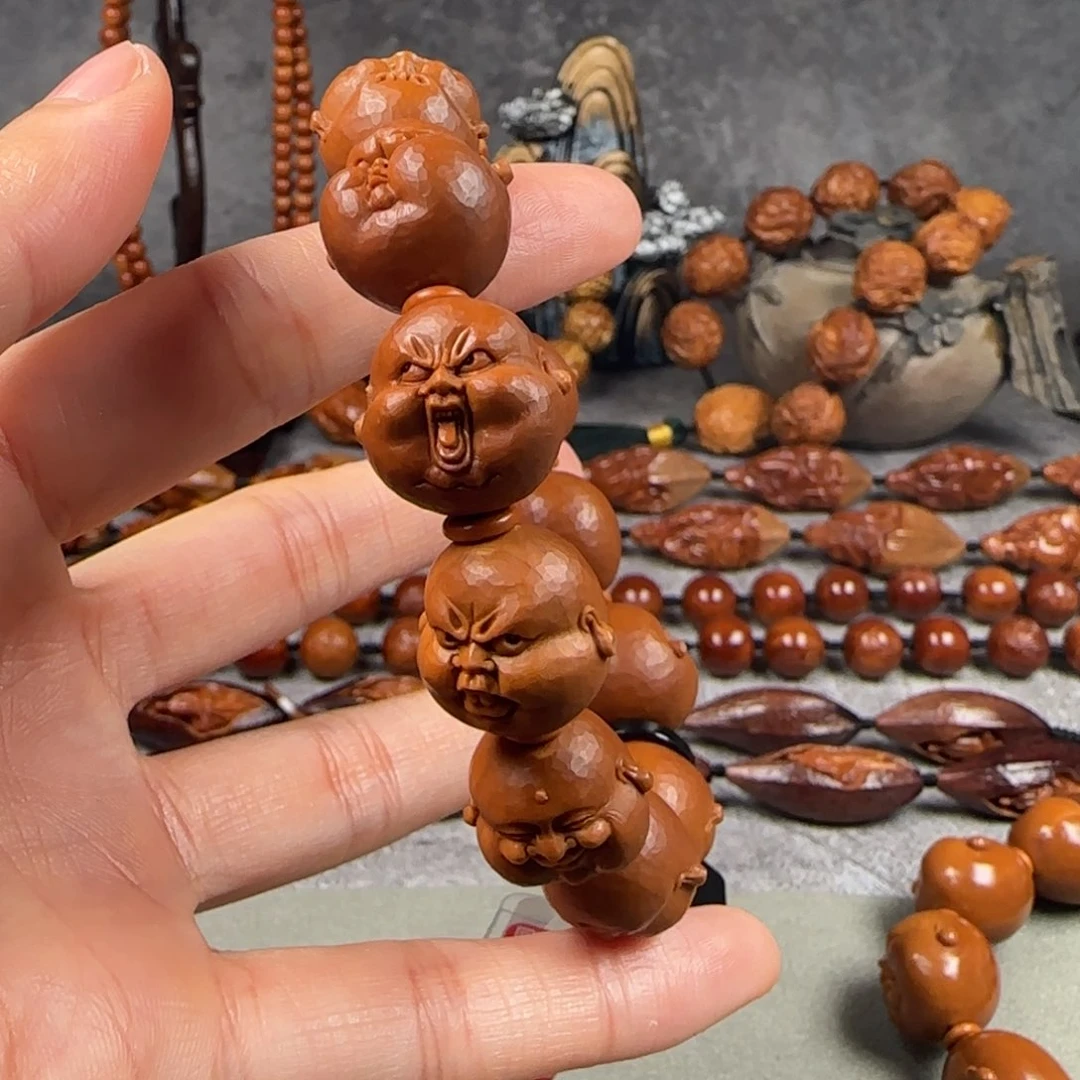 橄榄核手串十*1.7尺寸百态手串