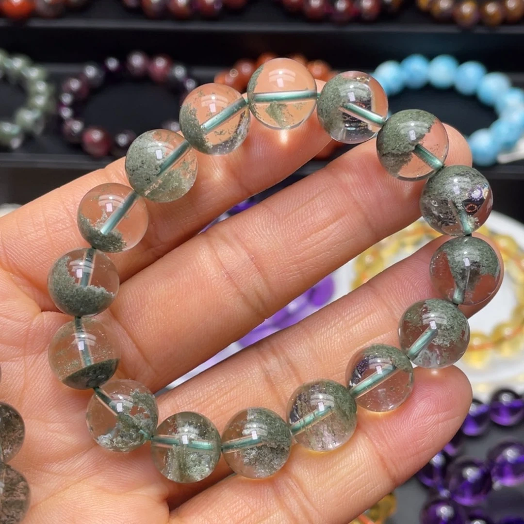 水晶未镶嵌手链绿幽灵