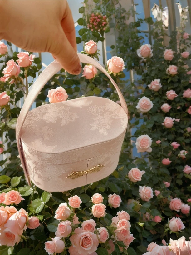 新中式雅韵手提伴手礼礼盒结婚婚礼喜糖