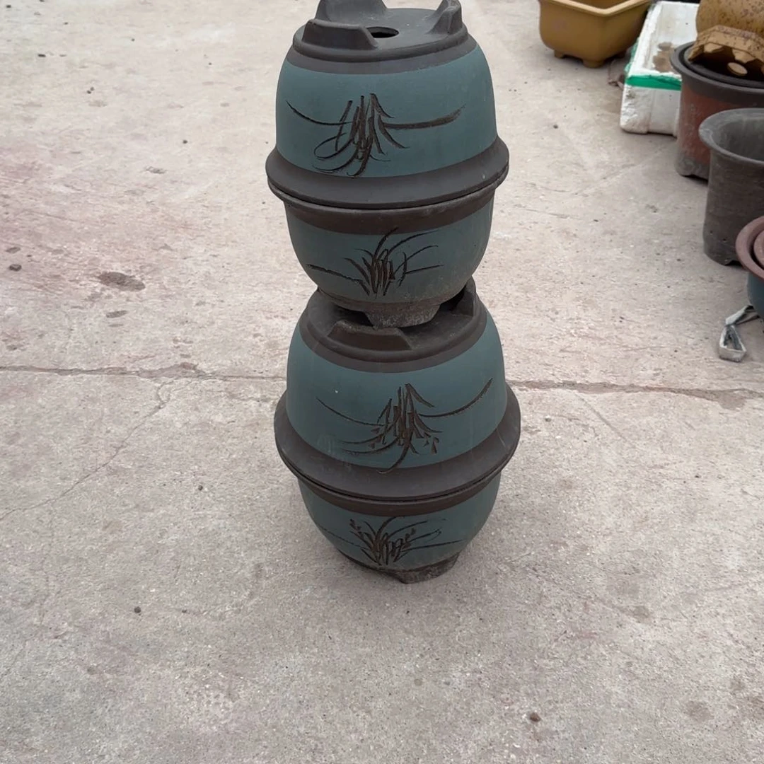 紫砂花盆口径18.12/14.10口径