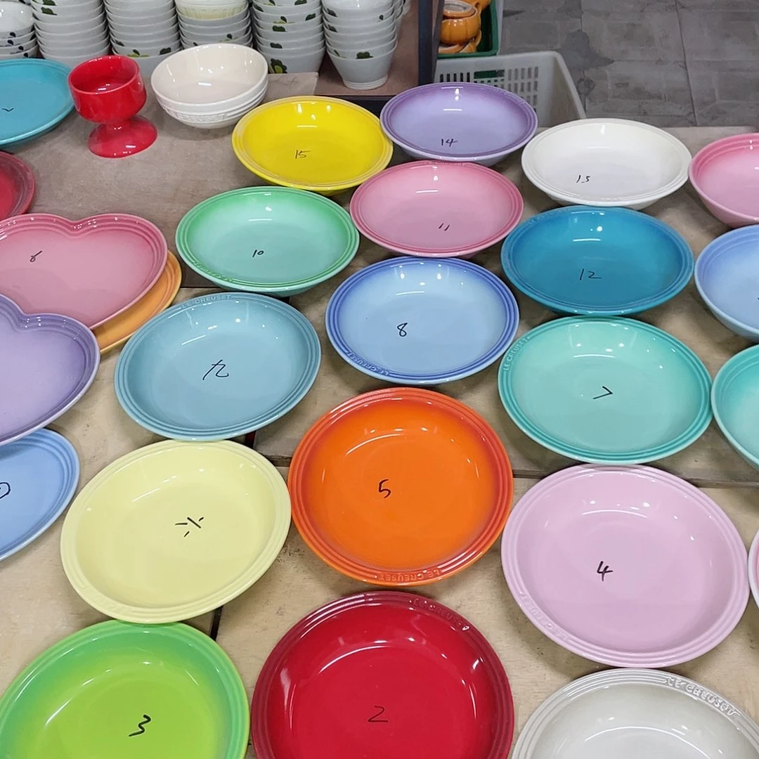 瓷片微瑕陶瓷餐具家用 两个精品