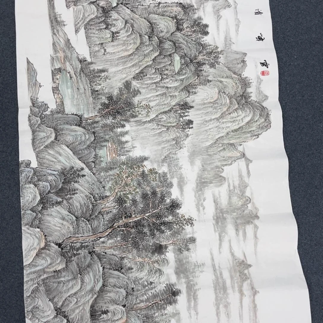 国画手绘画作品和绘画