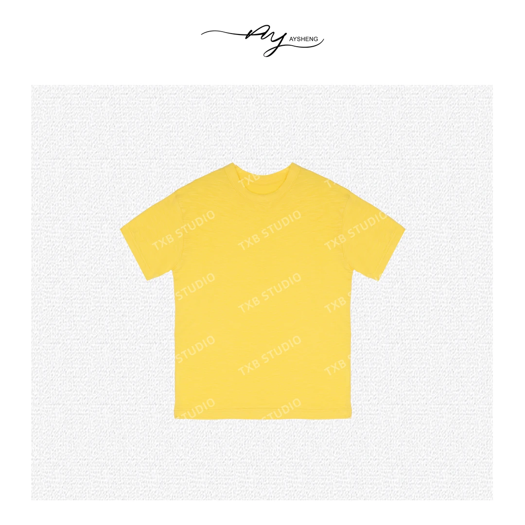 TXB “小熊刺绣T”欧若风棉质手工设计刺绣短袖T恤XB-7280