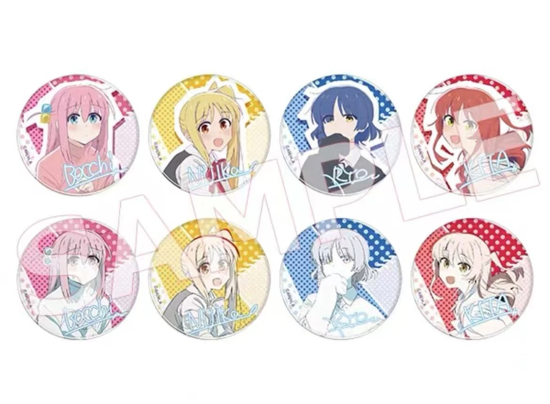 蜜蜂【拆袋】日谷正版-孤独摇滚-三叶草吧唧盲盒（代拆）