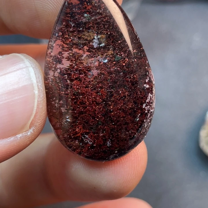 水晶颈饰未镶嵌z*h脖子