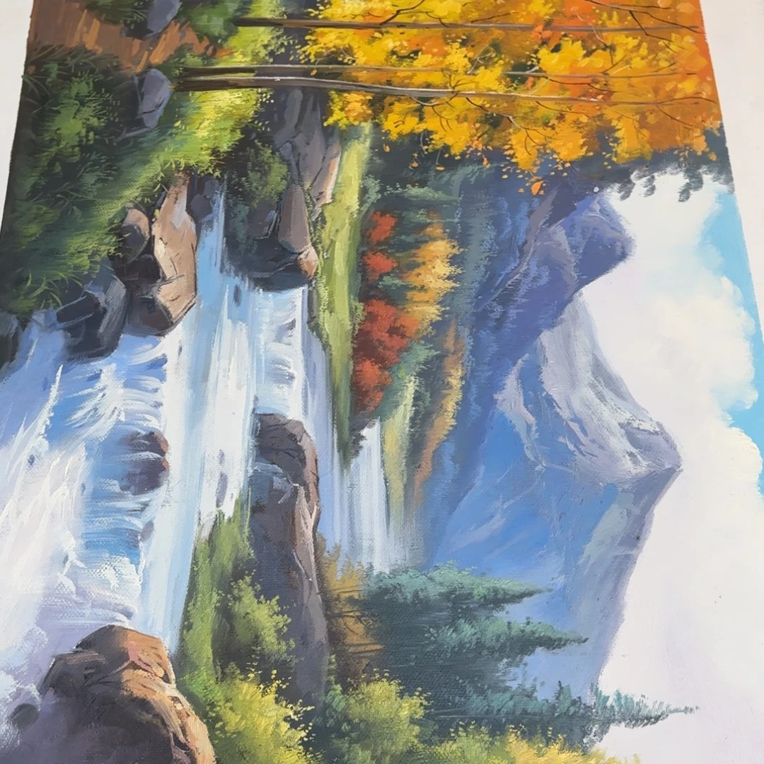 油画加油加油努力加油加油