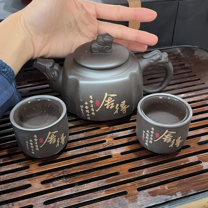 紫砂茶壶原矿紫砂陶瓷茶壶