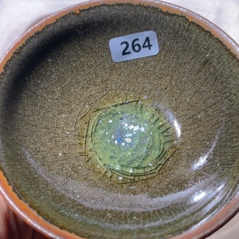 茶盏原矿原釉柴烧建盏